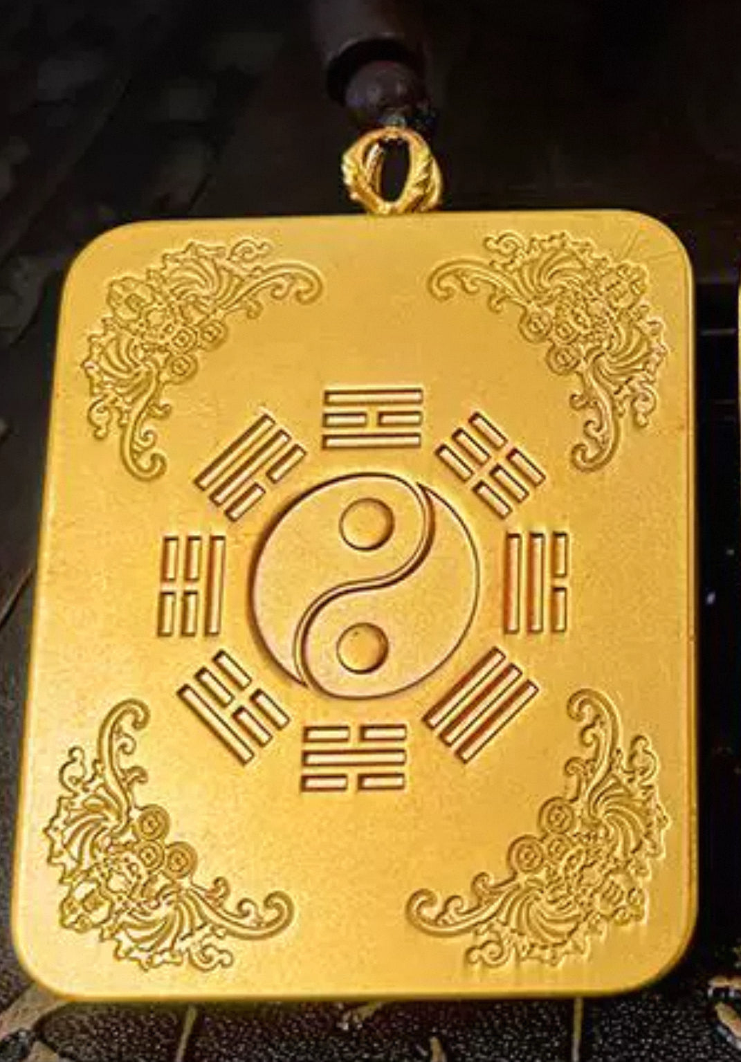 Handcrafted Wealth Attraction Talisman with Temple Kaiguang