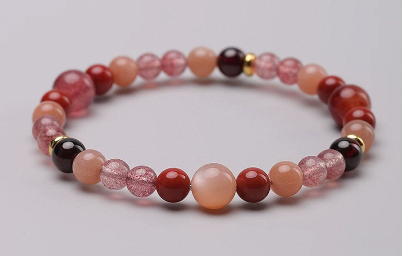 Fire Element Crystal Bracelet Series
