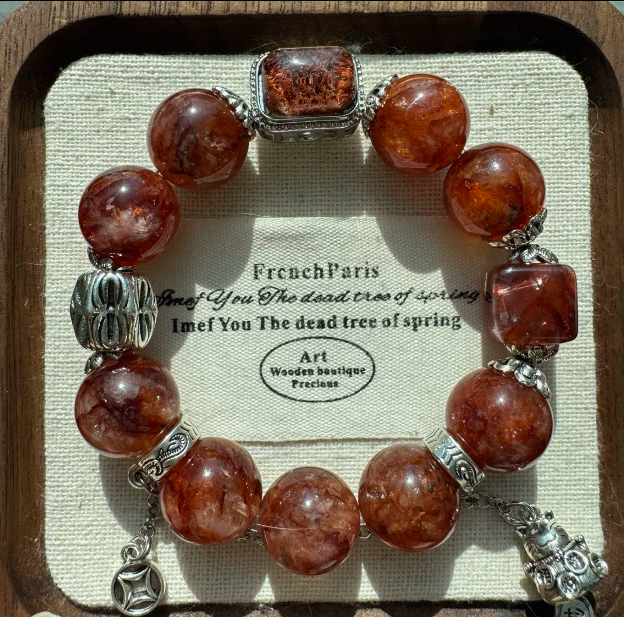 Fire Element Crystal Bracelet Series