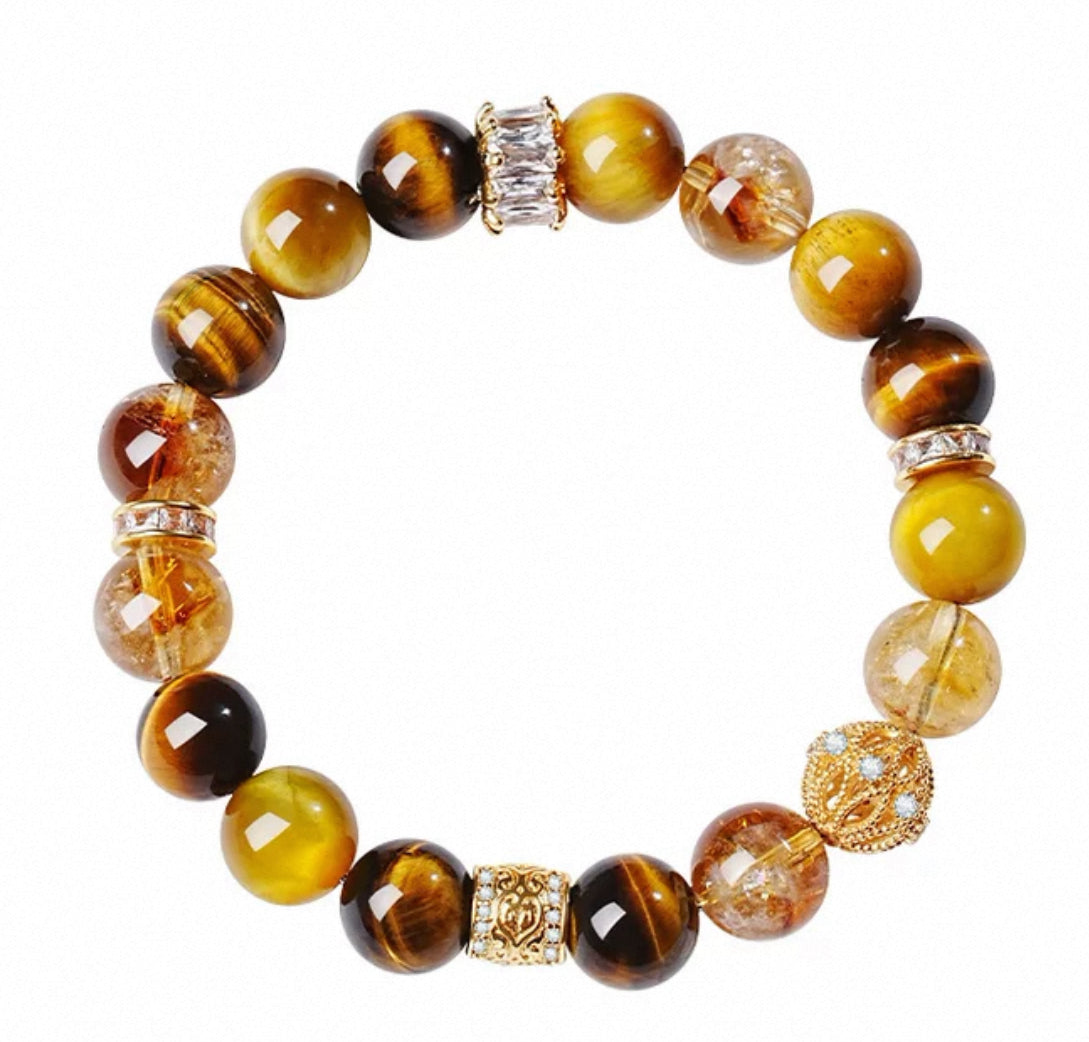 Earth Element Crystal Bracelet Series