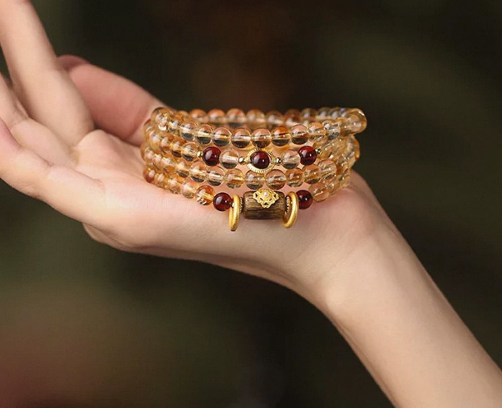 Earth Element Crystal Bracelet Series