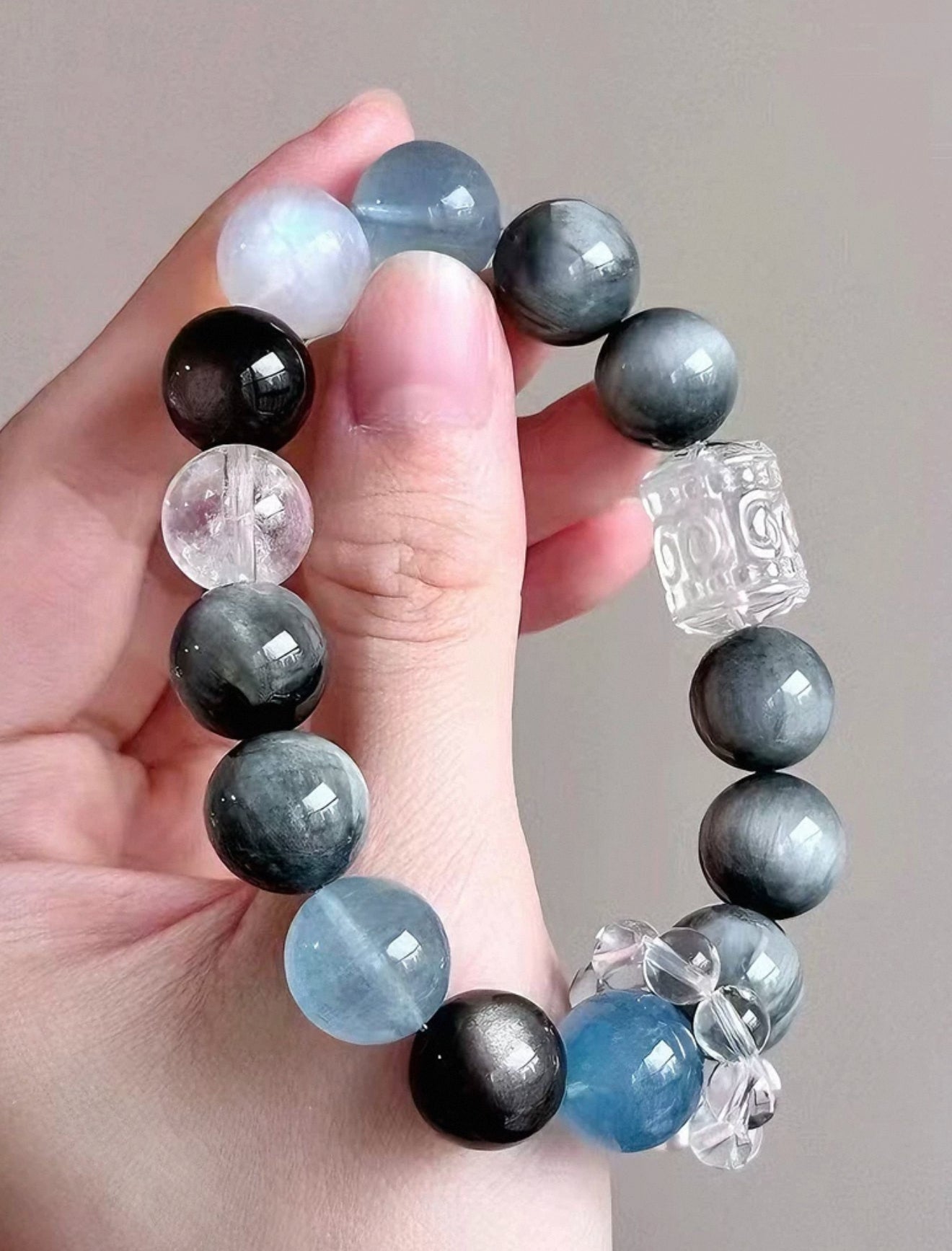 Water Element Crystal Bracelet Series
