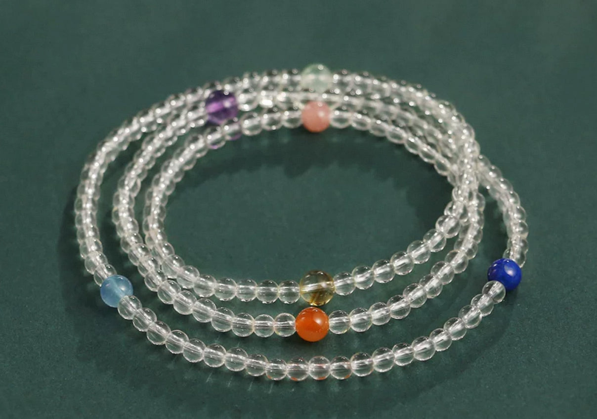 Metal Element Crystal Bracelet Series
