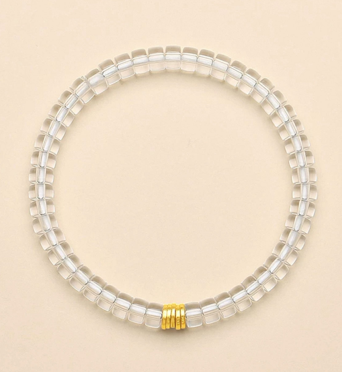Metal Element Crystal Bracelet Series