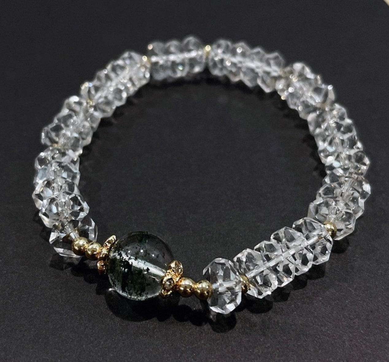Metal Element Crystal Bracelet Series