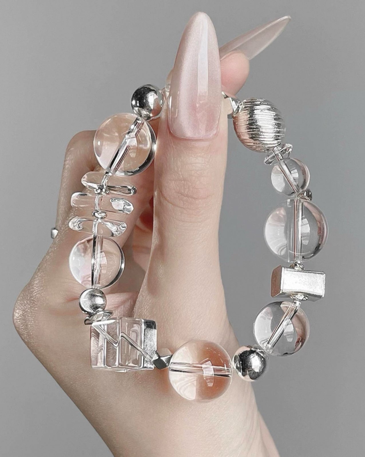 Metal Element Crystal Bracelet Series
