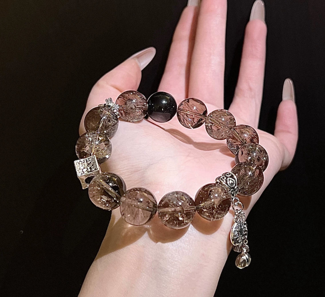 Metal Element Crystal Bracelet Series