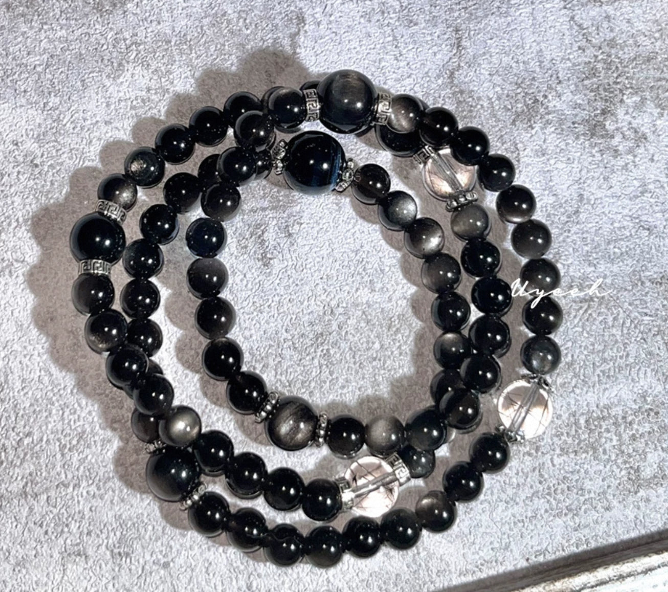 Metal Element Crystal Bracelet Series