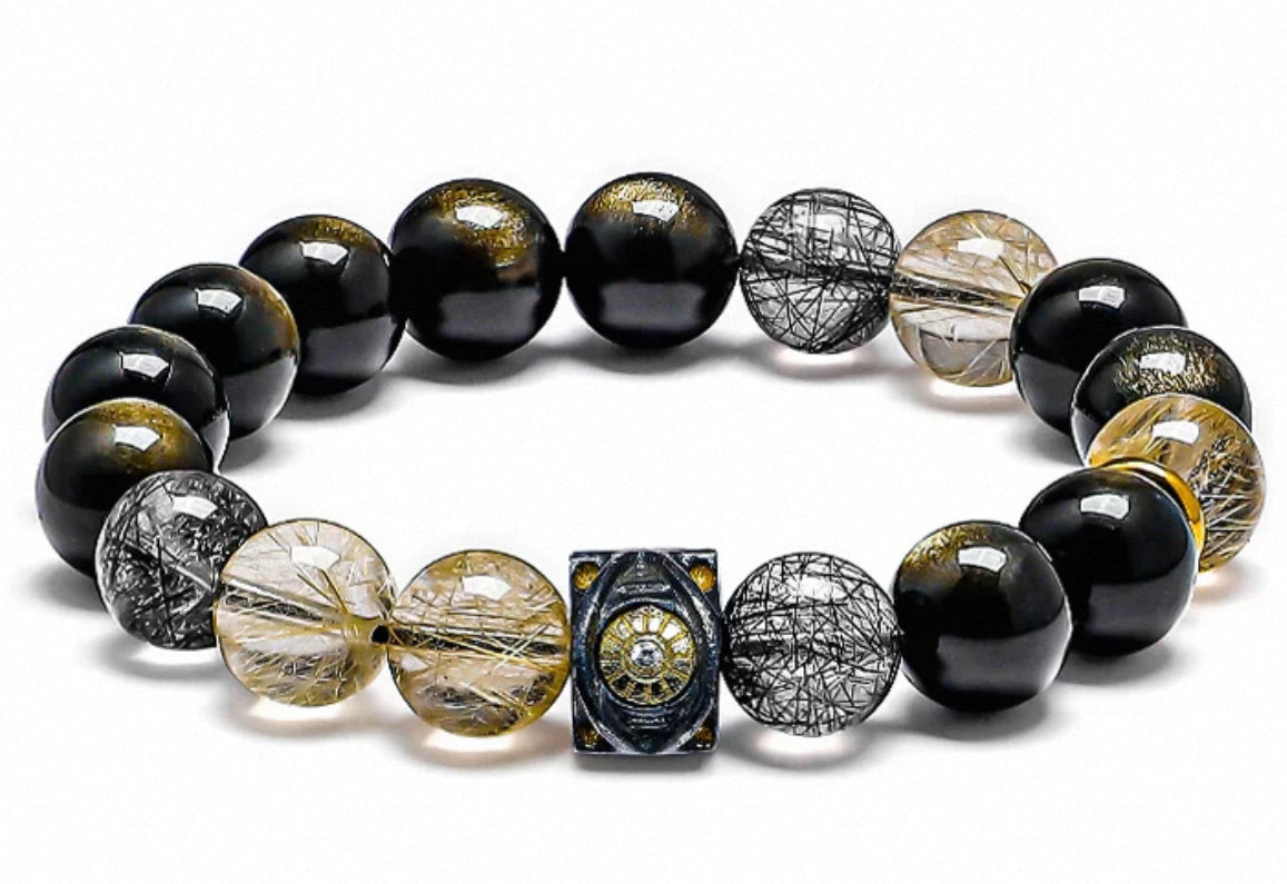 Metal Element Crystal Bracelet Series