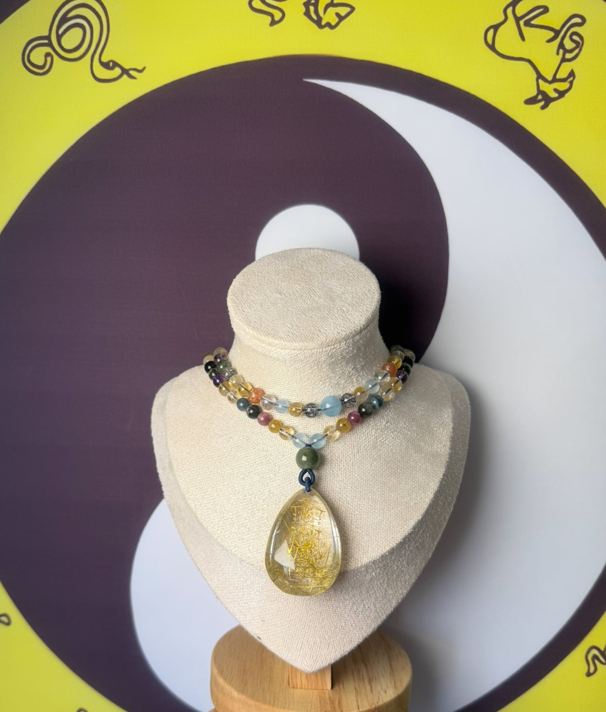 Sacred Empowerment and Destiny Alignment Crystal Necklace (Customized)