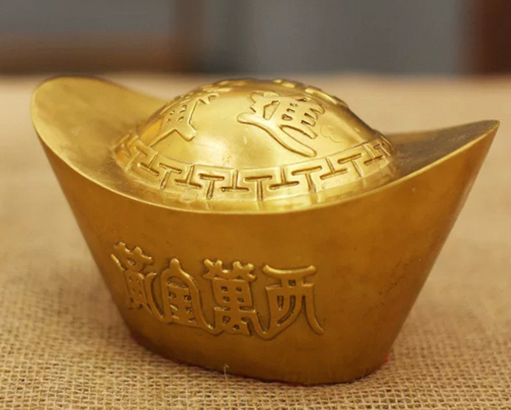 Feng Shui Fortune Ingots - Gold Wealth Ingots