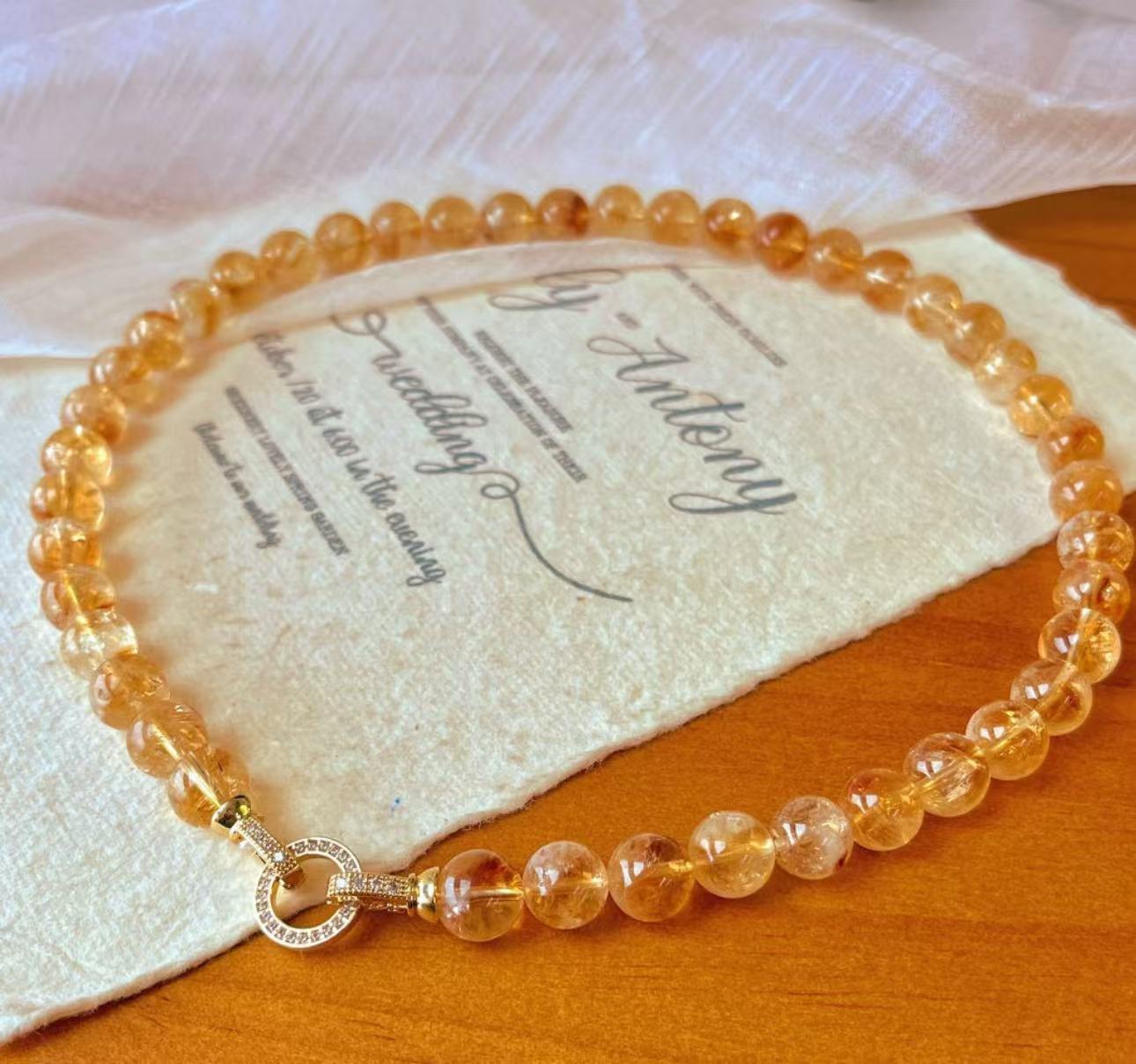 Luck Enhancement Crystal Necklace