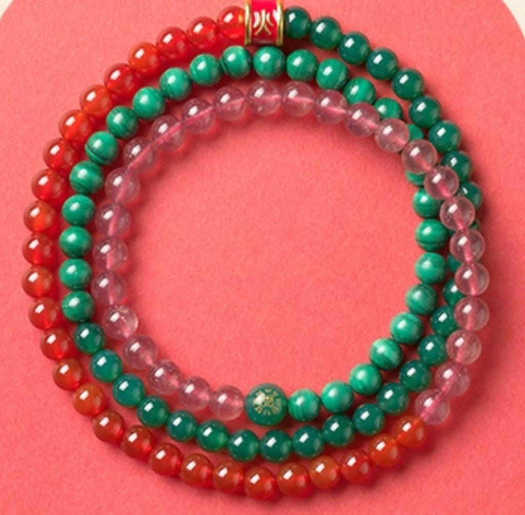 108 Buddha Crystal Bracelet ( Buddha Beads)
