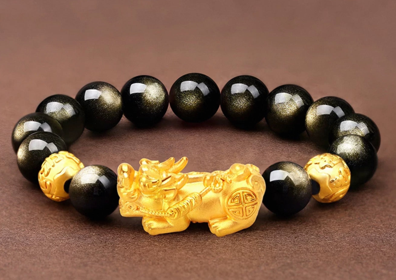 PiXiu Wealth Attraction Crystal Bracelet- Unlock Prosperity & Good Fortune