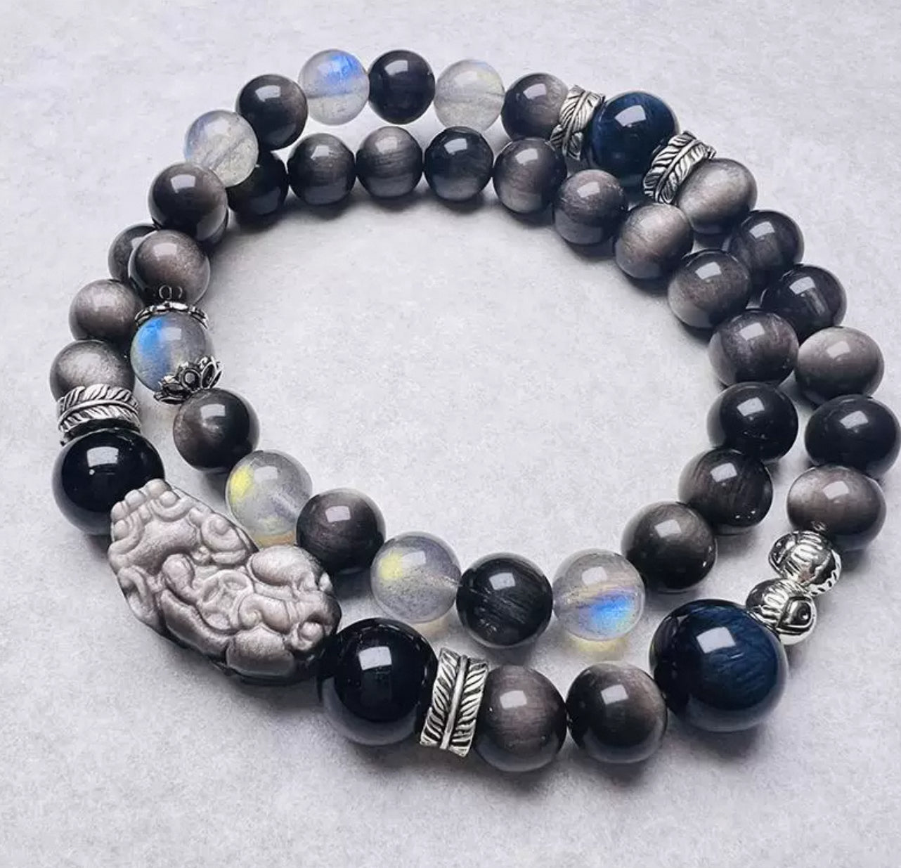 Metal Element Crystal Bracelet Series