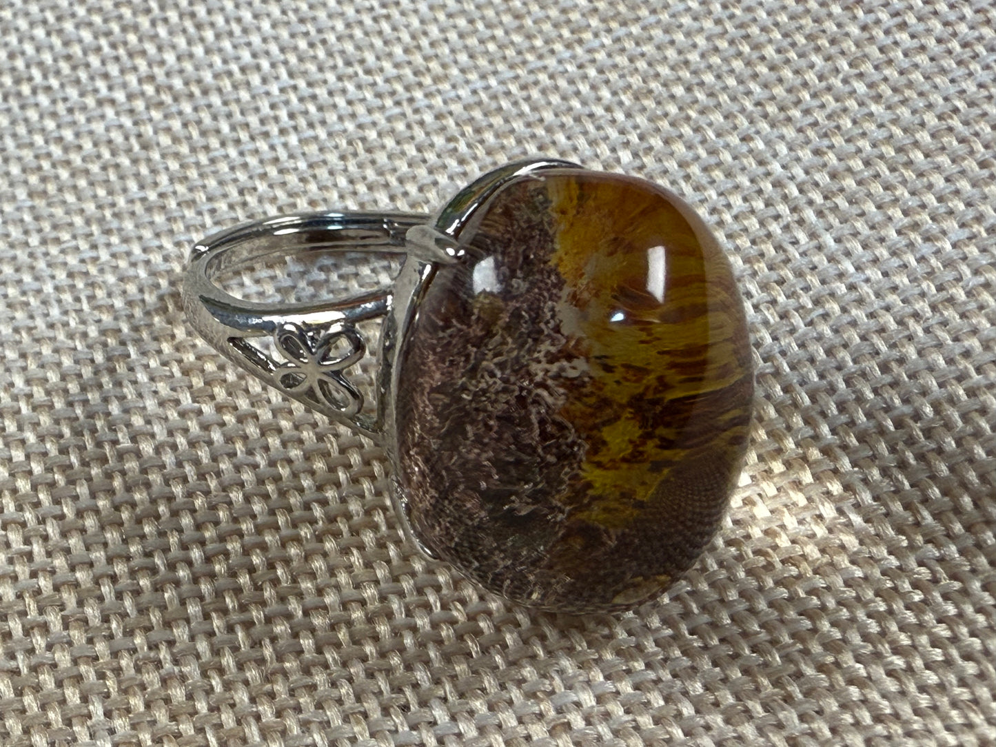 Five Element Crystal Ring