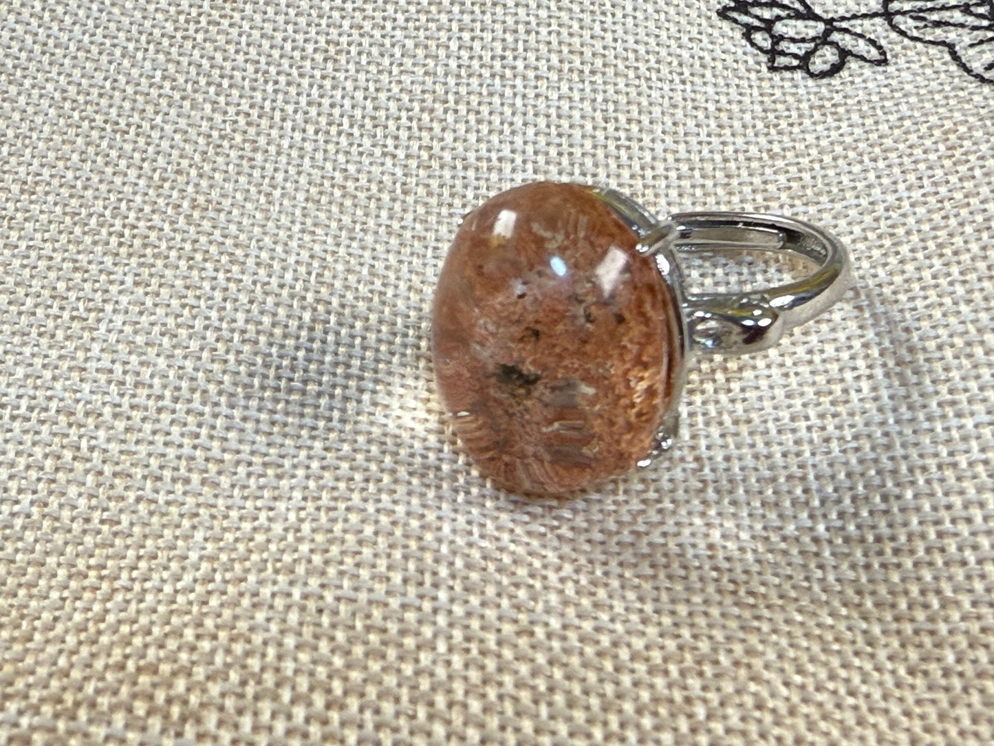 Five Element Crystal Ring