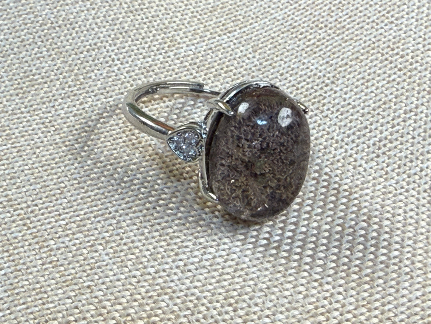 Five Element Crystal Ring