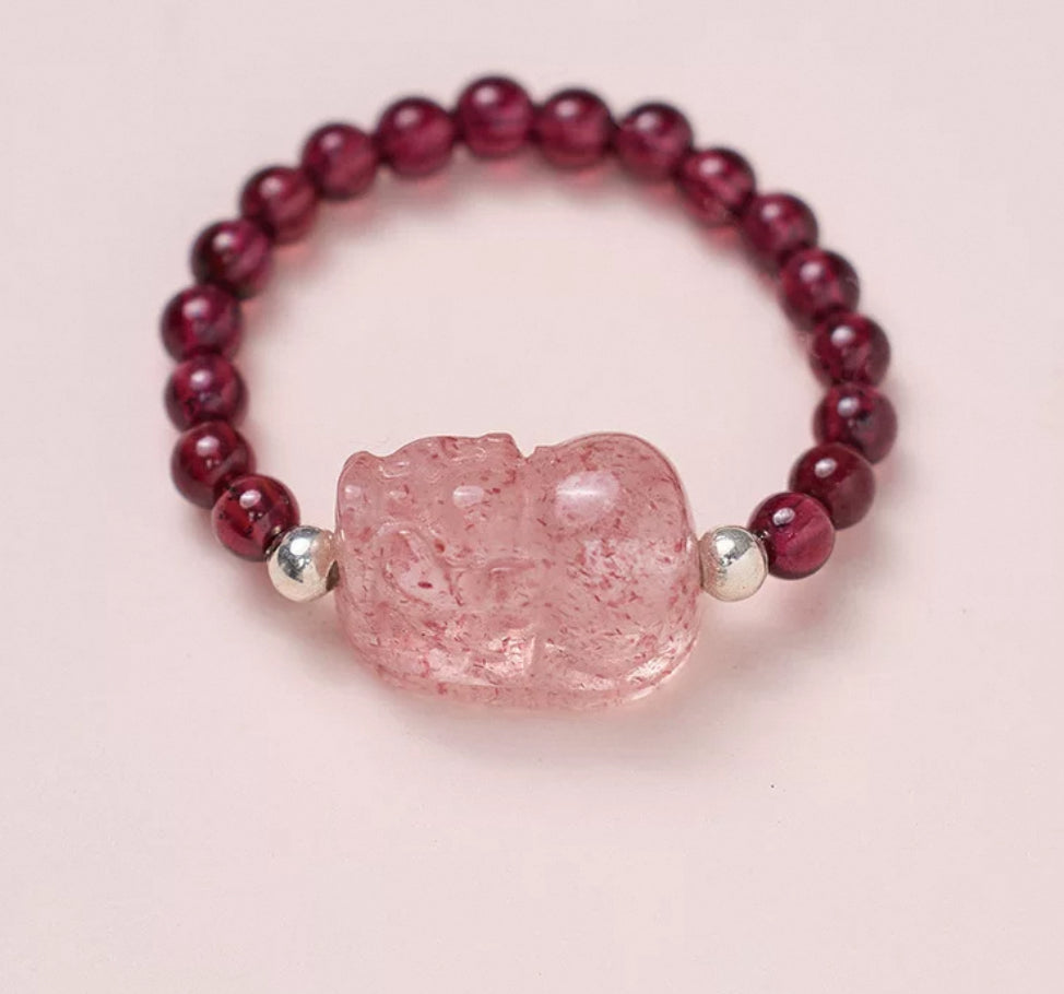 Wealth PiXiu Crystal Ring