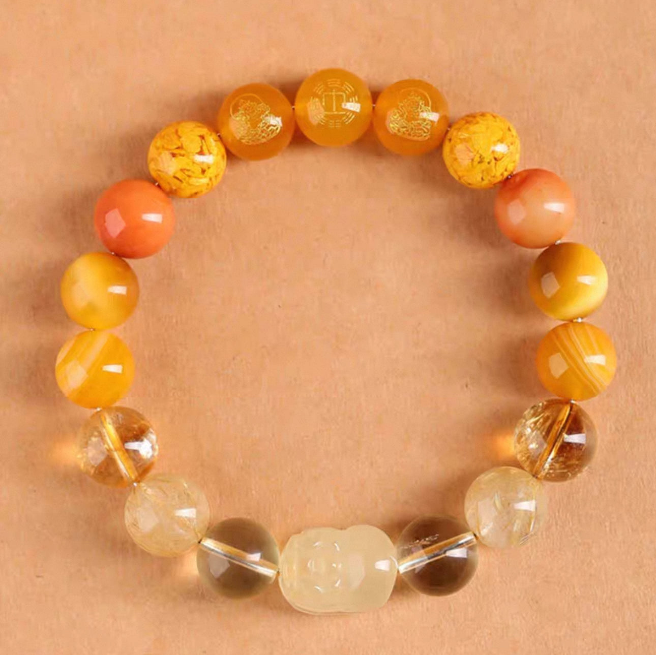 Earth Element Crystal Bracelet Series