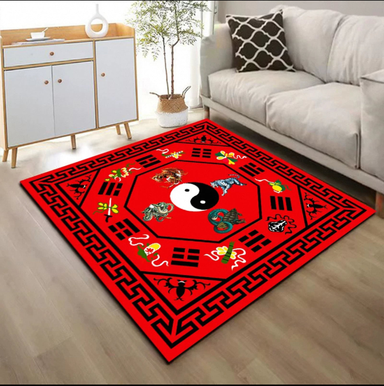 Feng Shui Energy Enhancement Carpet – Harmonize Your Space and Boost Positive Energy