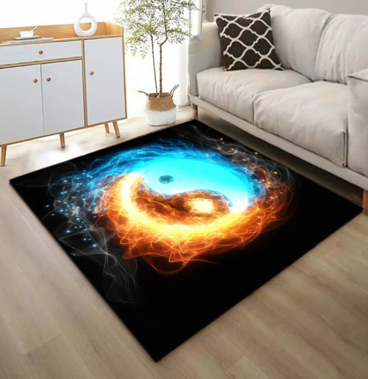 Feng Shui Energy Enhancement Carpet – Harmonize Your Space and Boost Positive Energy
