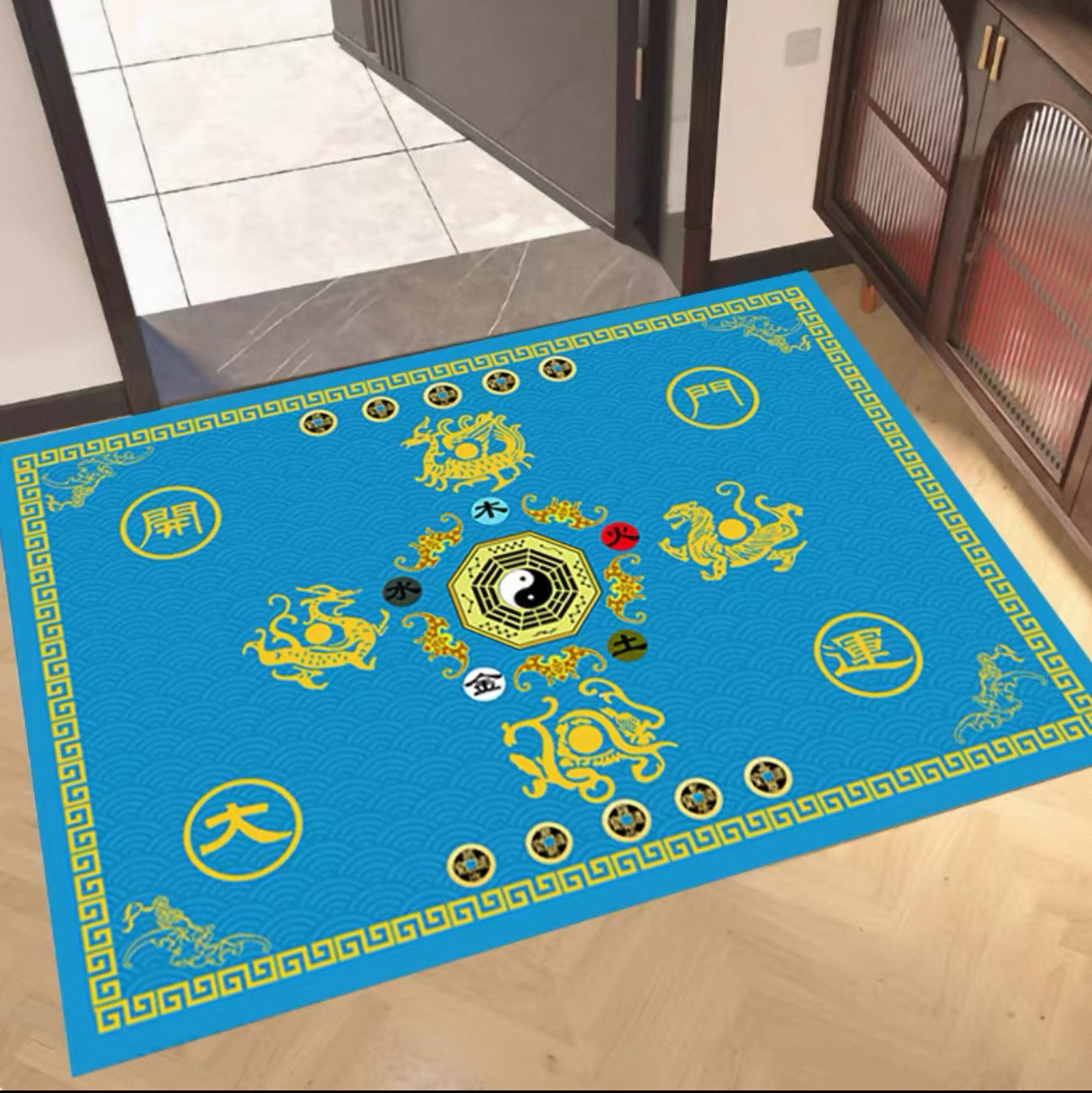 FengShui Five-Element Carpet- Balance Energy/ Protect Chi/ Harmonize Your Home