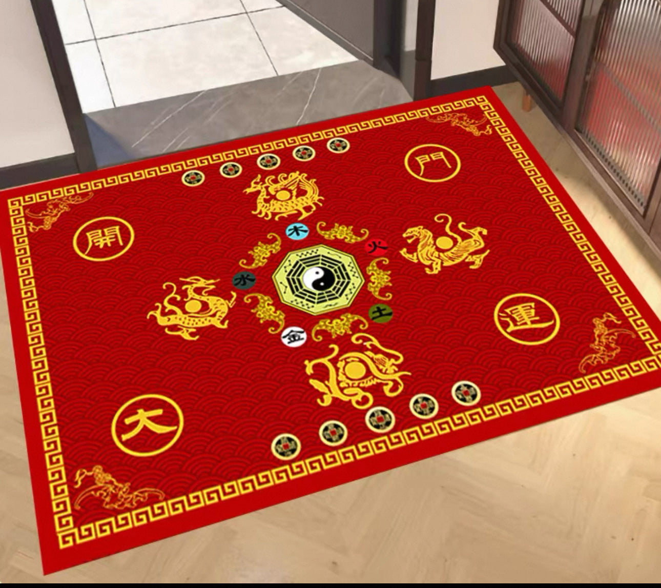 FengShui Five-Element Carpet- Balance Energy/ Protect Chi/ Harmonize Your Home