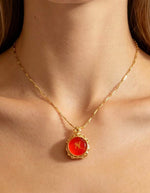 Double-Sided Blessed Love Talisman Necklace  