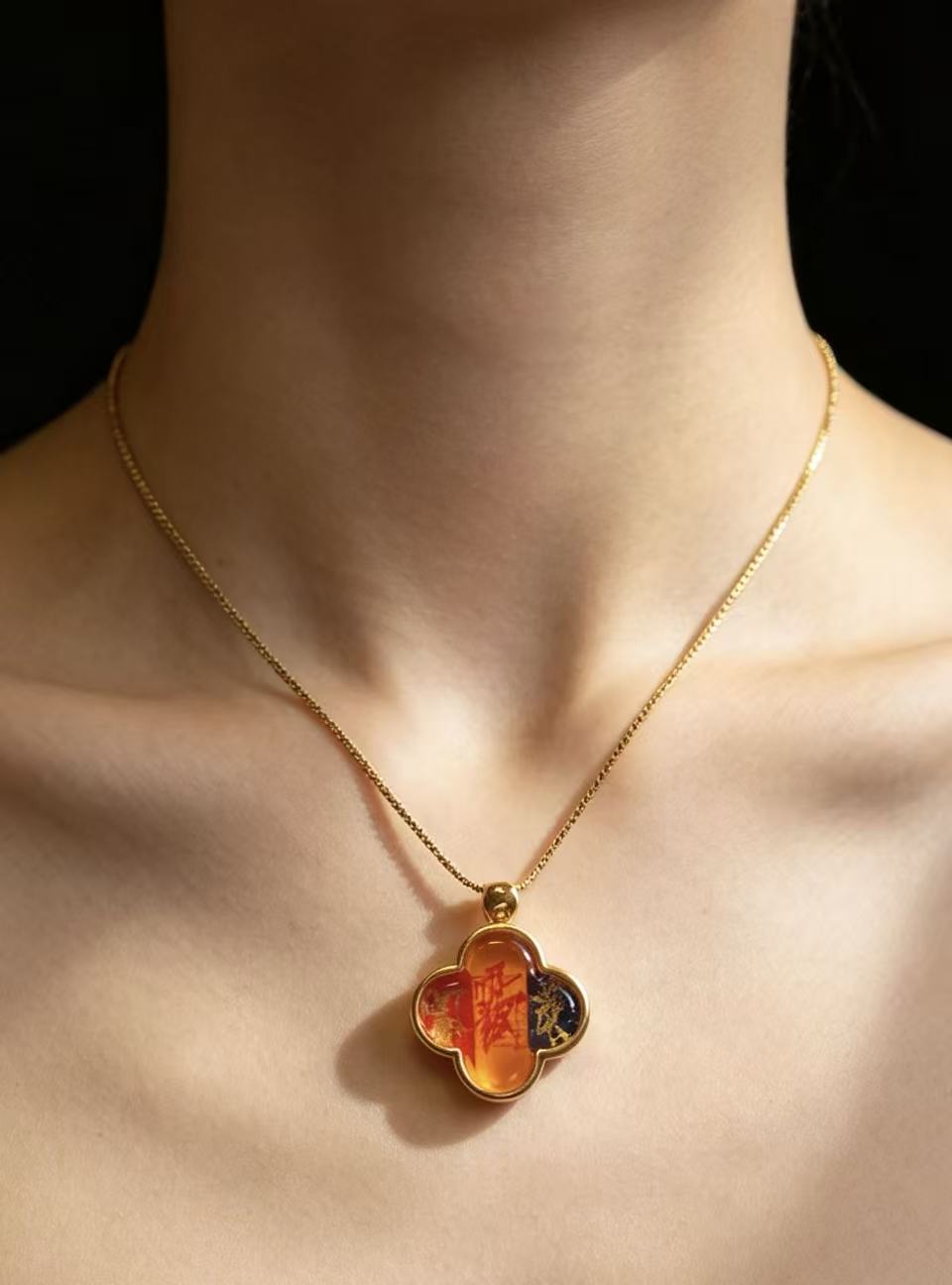 Blessed Triple Talisman Necklaces