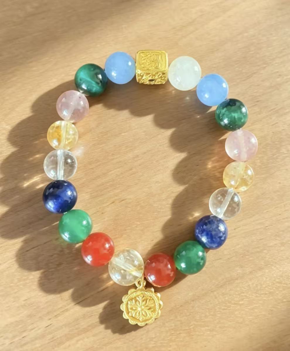 Customized Lucky Energy Crystal Bracelet