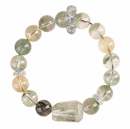 Wood  Element Crystal Bracelet Series