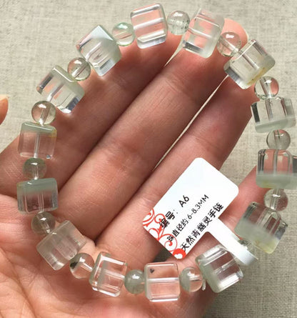 Wood  Element Crystal Bracelet Series
