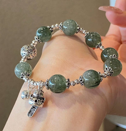 Wood  Element Crystal Bracelet Series