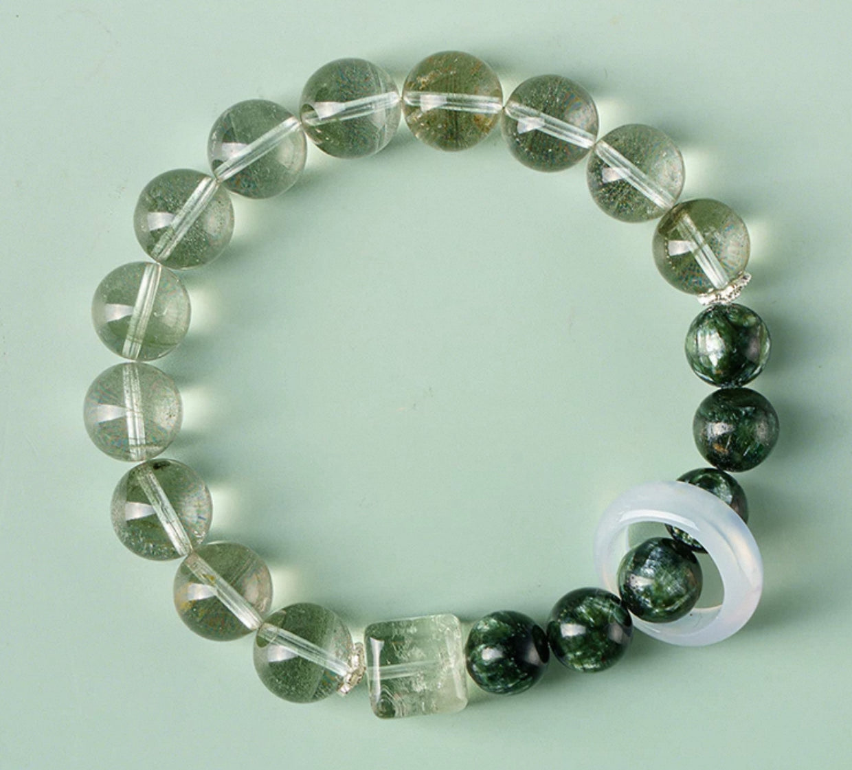 Wood  Element Crystal Bracelet Series
