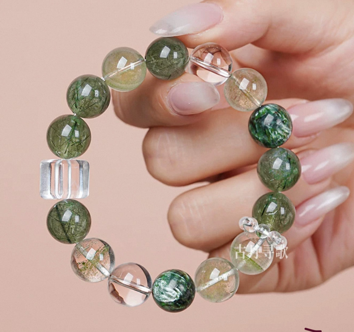 Wood  Element Crystal Bracelet Series