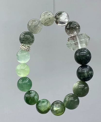 Wood  Element Crystal Bracelet Series