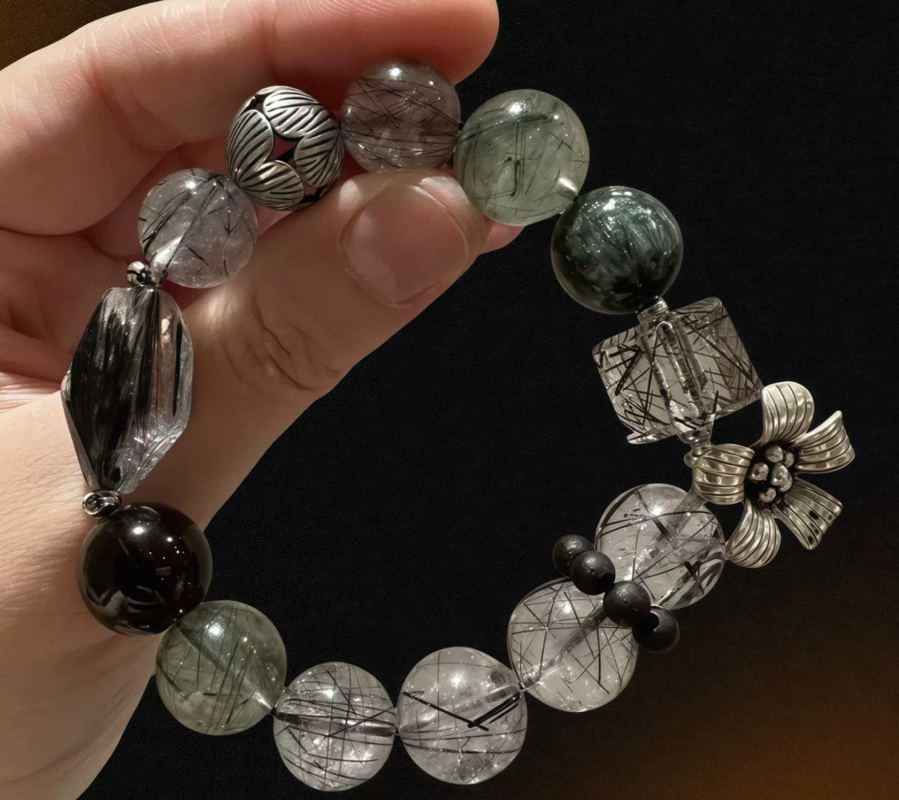 Wood  Element Crystal Bracelet Series