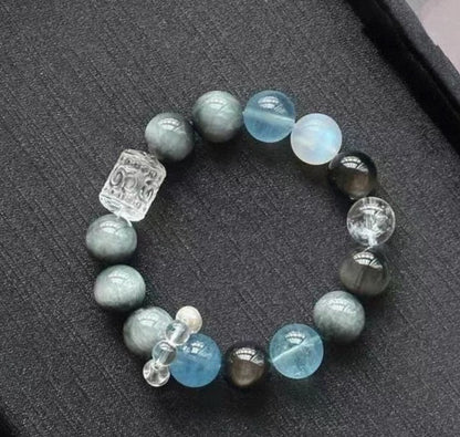 Water Element Crystal Bracelet Series