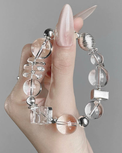 Metal Element Crystal Bracelet Series