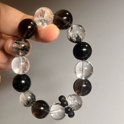 Metal Element Crystal Bracelet Series