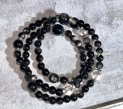 Metal Element Crystal Bracelet Series