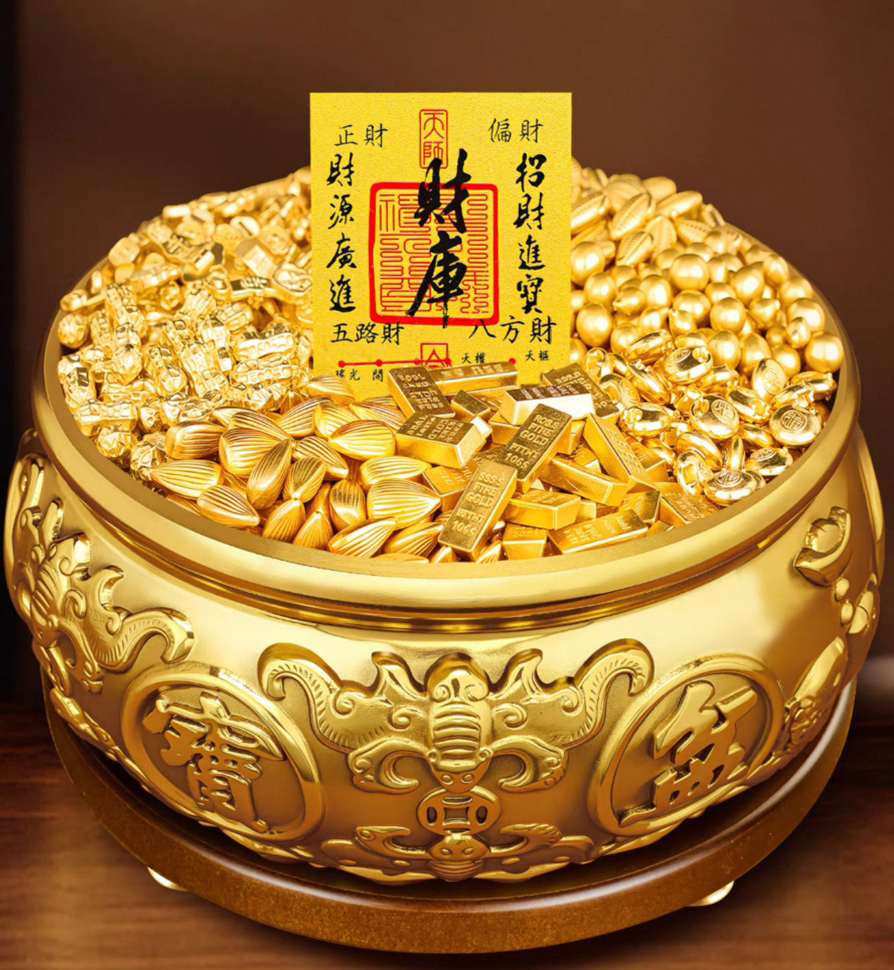 Wealth Attraction Money Bowl- Prosperity Energy Activator