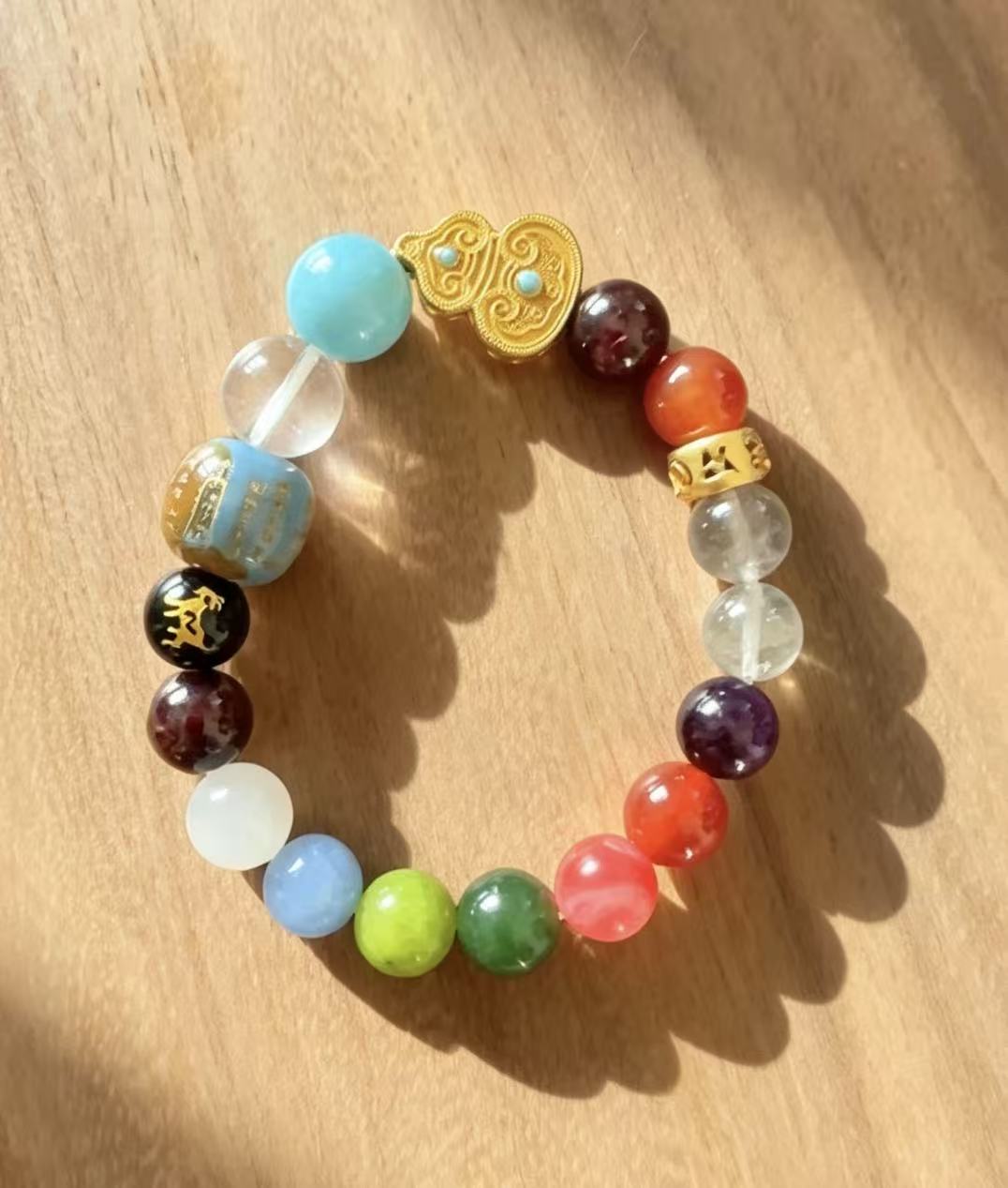 Customized Lucky Energy Crystal Bracelet
