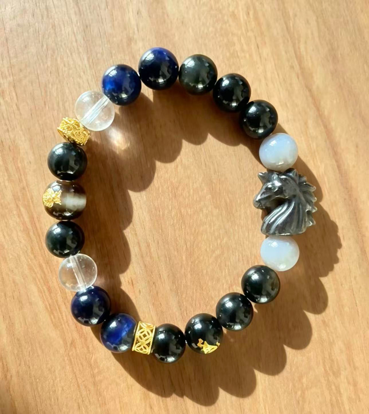 Customized Lucky Energy Crystal Bracelet