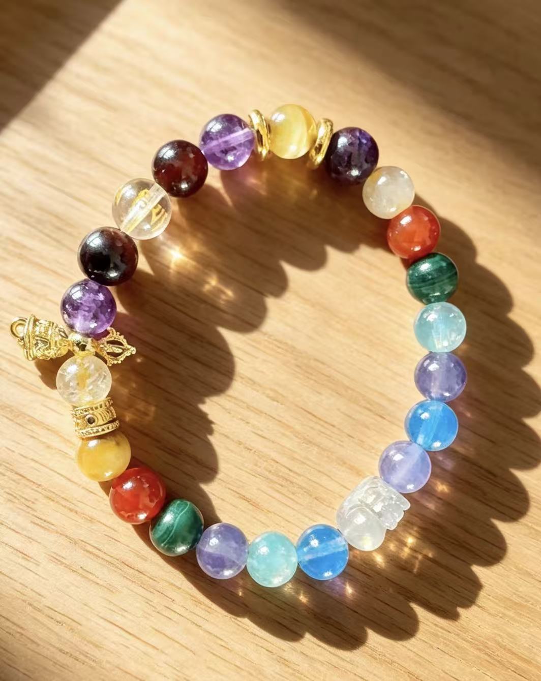 Customized Lucky Energy Crystal Bracelet