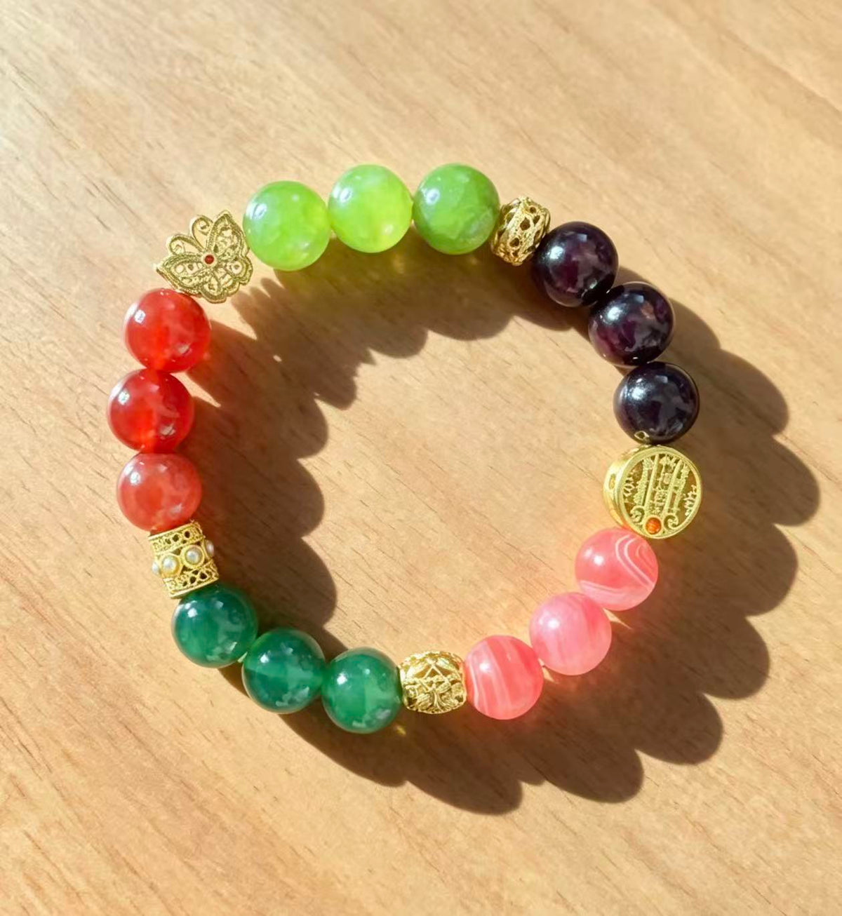 Customized Lucky Energy Crystal Bracelet