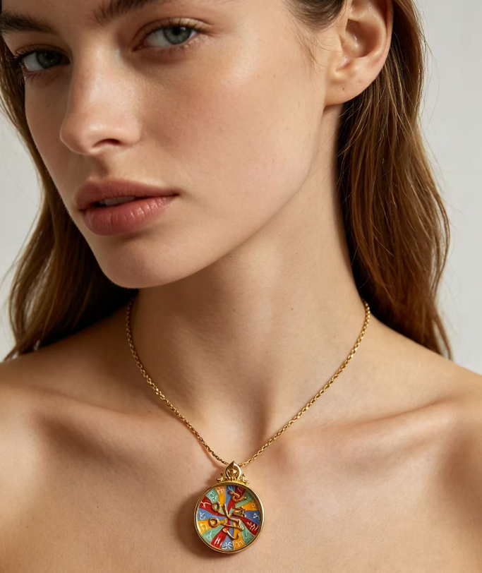 Blessed Celestial Harmony Talisman Necklace