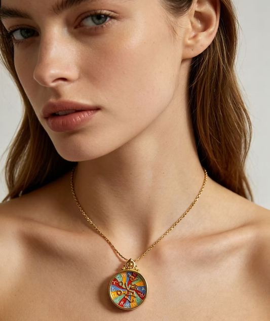 Blessed Celestial Harmony Talisman Necklace