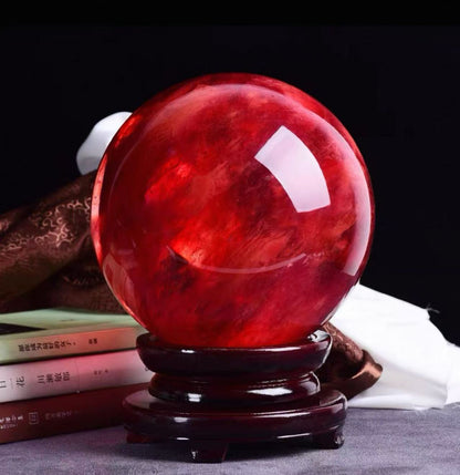 Feng Shui Red Crystal Ball